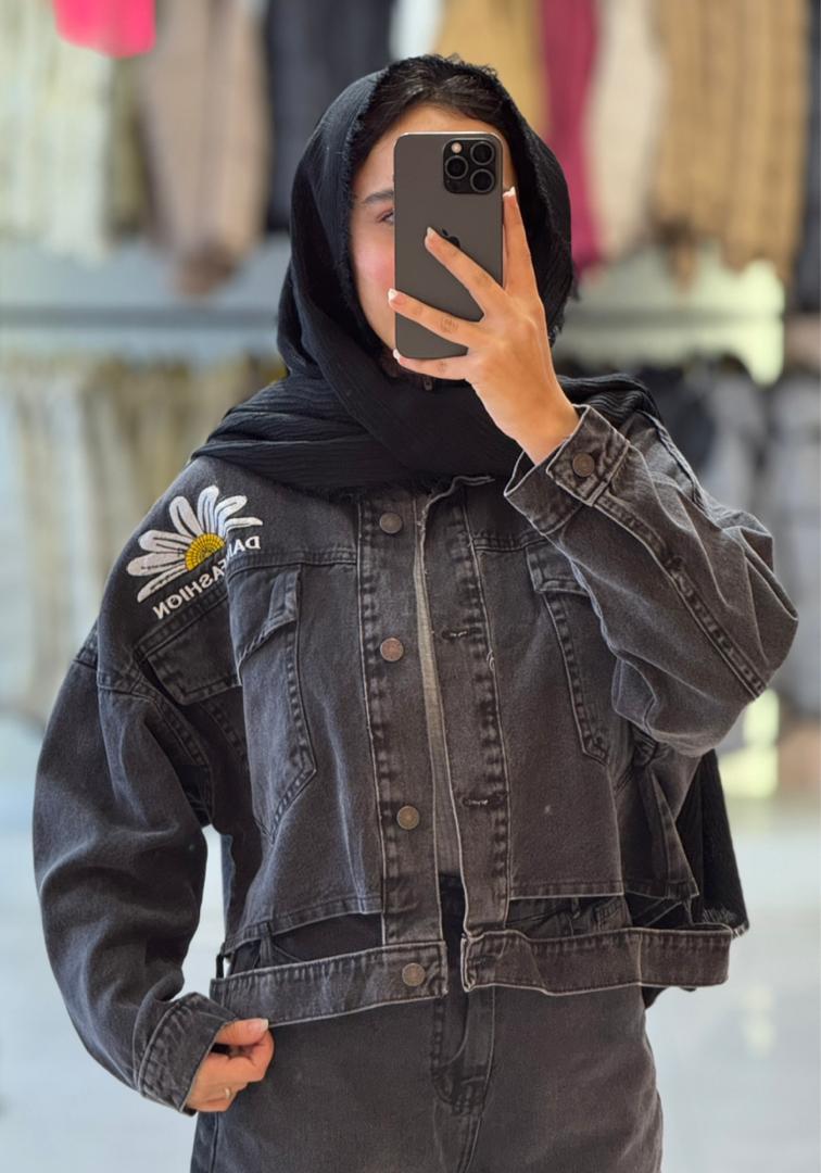 کت جین زارا بابونه
