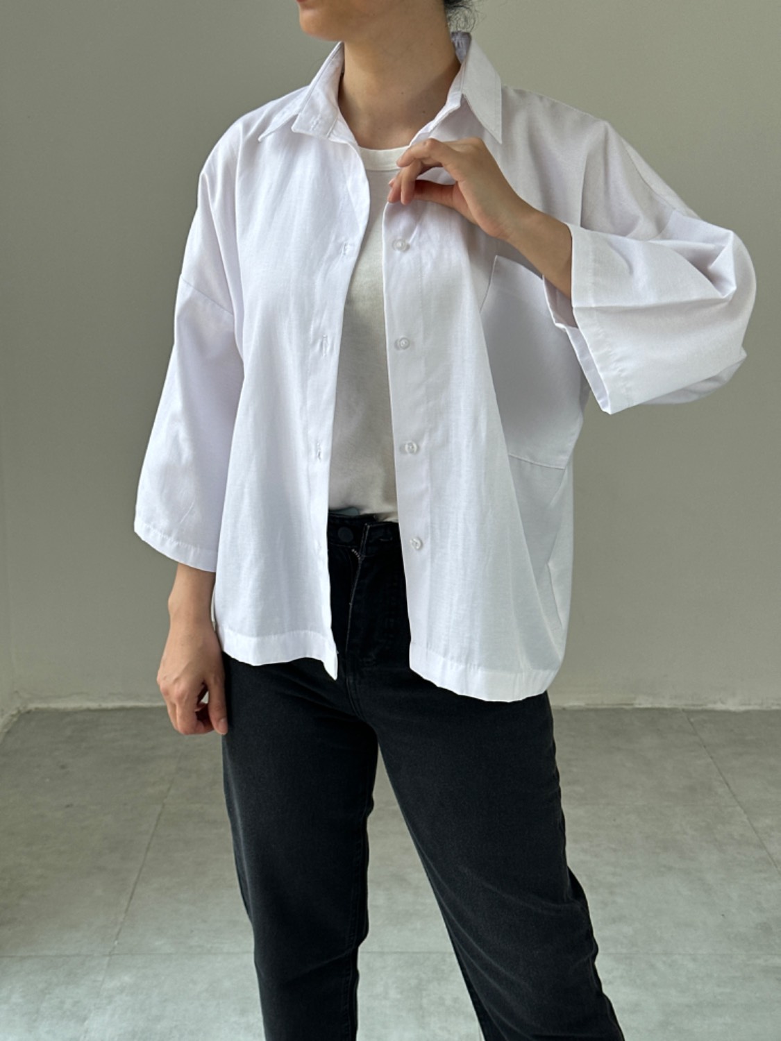 شومیز باکسی پاستیلی حلما