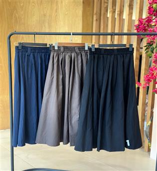 دامن لنین کش پهن کد 526