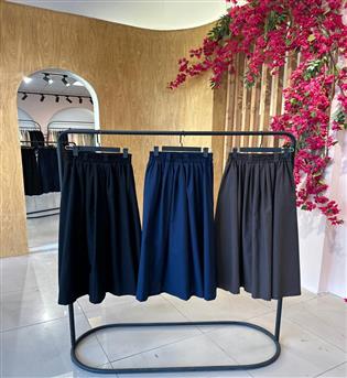 دامن لنین کش پهن کد 526