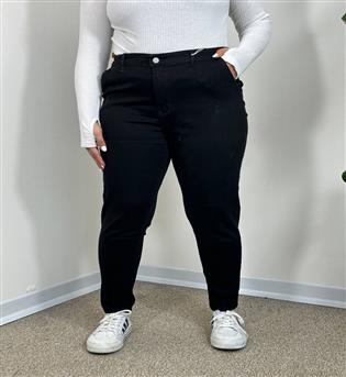 شلوار مام فیت سایز بزرگ کد 21407