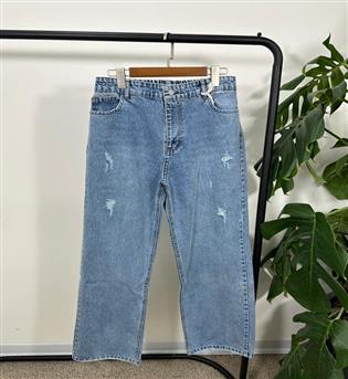 شلوار نیم بگ نیم بگ سایز بزرگ کد 21321