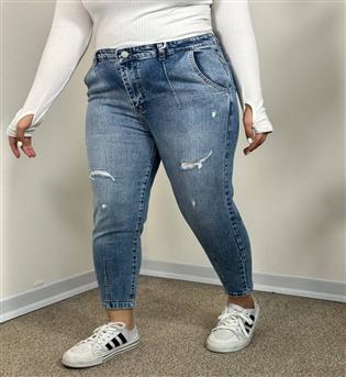 شلوار مام فیت کد 40086