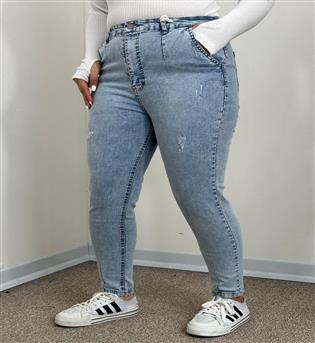 شلوار مام فیت کد 10711