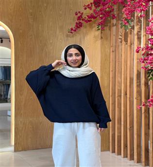 بافت یقه گرد پایین گت1108