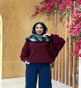 بافت یقه گرد پایین گت1108