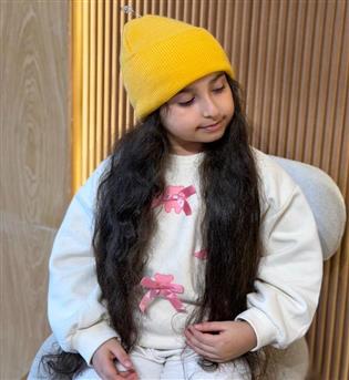 کلاه بافت  ساده  رنگی 1