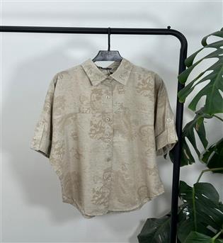 شومیز لینن چاپی کد 776