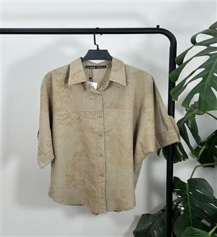 شومیز لینن چاپی کد 776