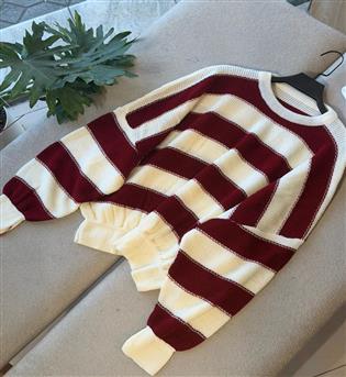 بافت راه راه لش