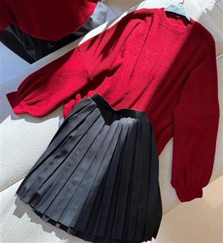  دامن  کوتاه پلیسه 