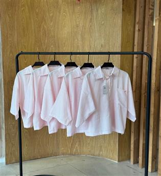 شومیز باکسی پاستیلی حلما