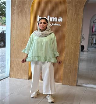 شومیز جلو بسته عروسکی