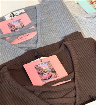 بلوز کبریتی ضربدری