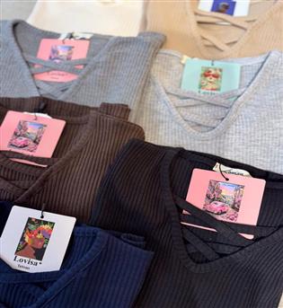 بلوز کبریتی ضربدری