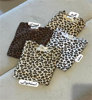 کراپ پلنگی یقه گرد 644