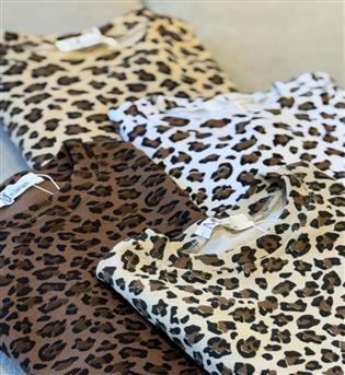 کراپ پلنگی یقه گرد 644