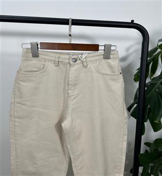 مام استایل کتان کرم کد 4173