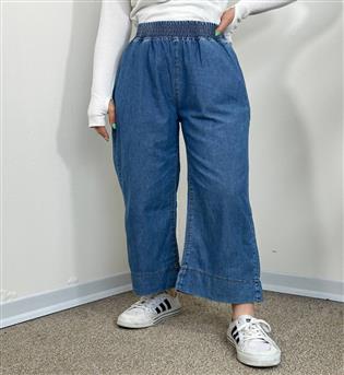 نیم بگ قد 90 جین کاغذی کد 21912