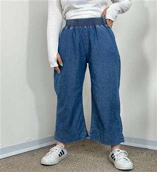 نیم بگ قد 90 جین کاغذی کد 21912