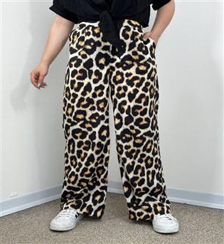 شلوار بگ پلنگی