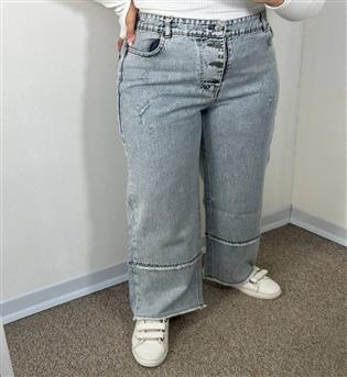 شلوار نیم بگ دمپا ریش کد 500048