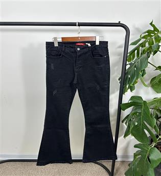 شلوار بوت کات ذغالی کد 20774