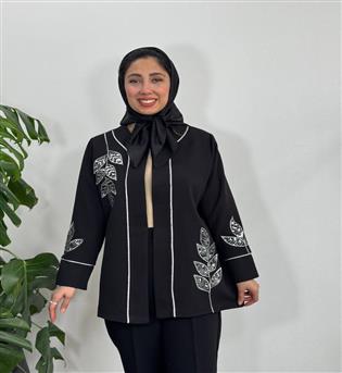 کت گل نقره ای کد2086