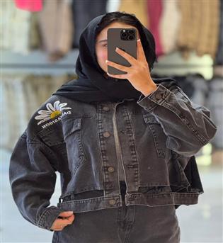 کت جین زارا بابونه