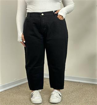 شلوار مام استایل  سایز بزرگ کد 22412