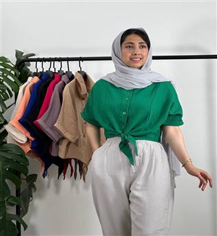 تونیک گره ای پفکی کد 445